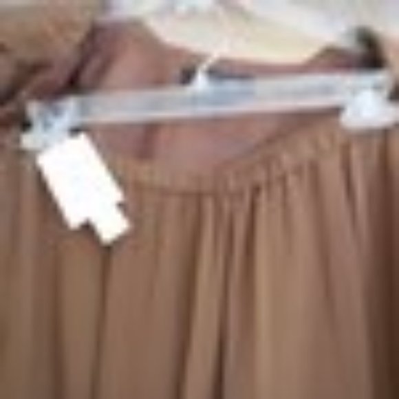 NWT Cynthia Howie Maggie BOUTIQUE mocha 100%Silk 2 piece set- Sz 14 jacket&pants - Picture 8 of 10